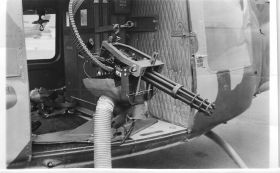 UH-1F-P mini-gun, Ralph Graves photo